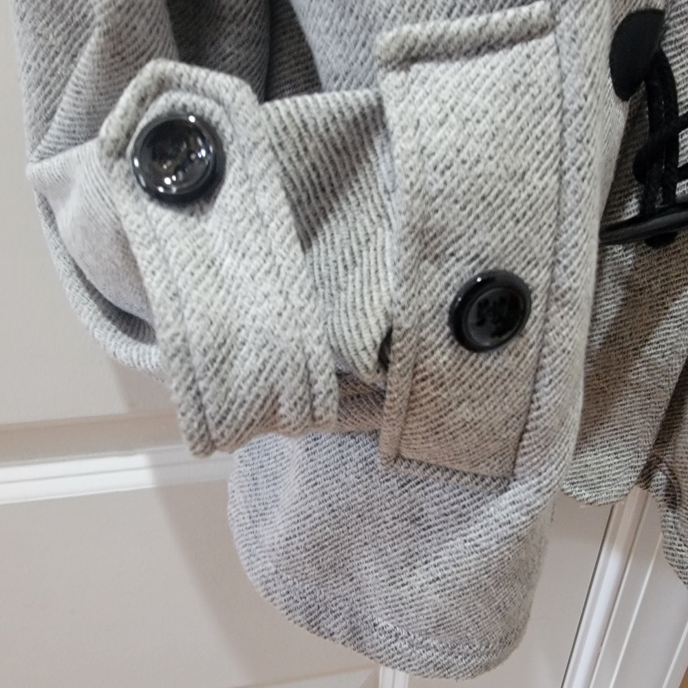 Sebby Gray Toggle Coat - Picture 5 of 5